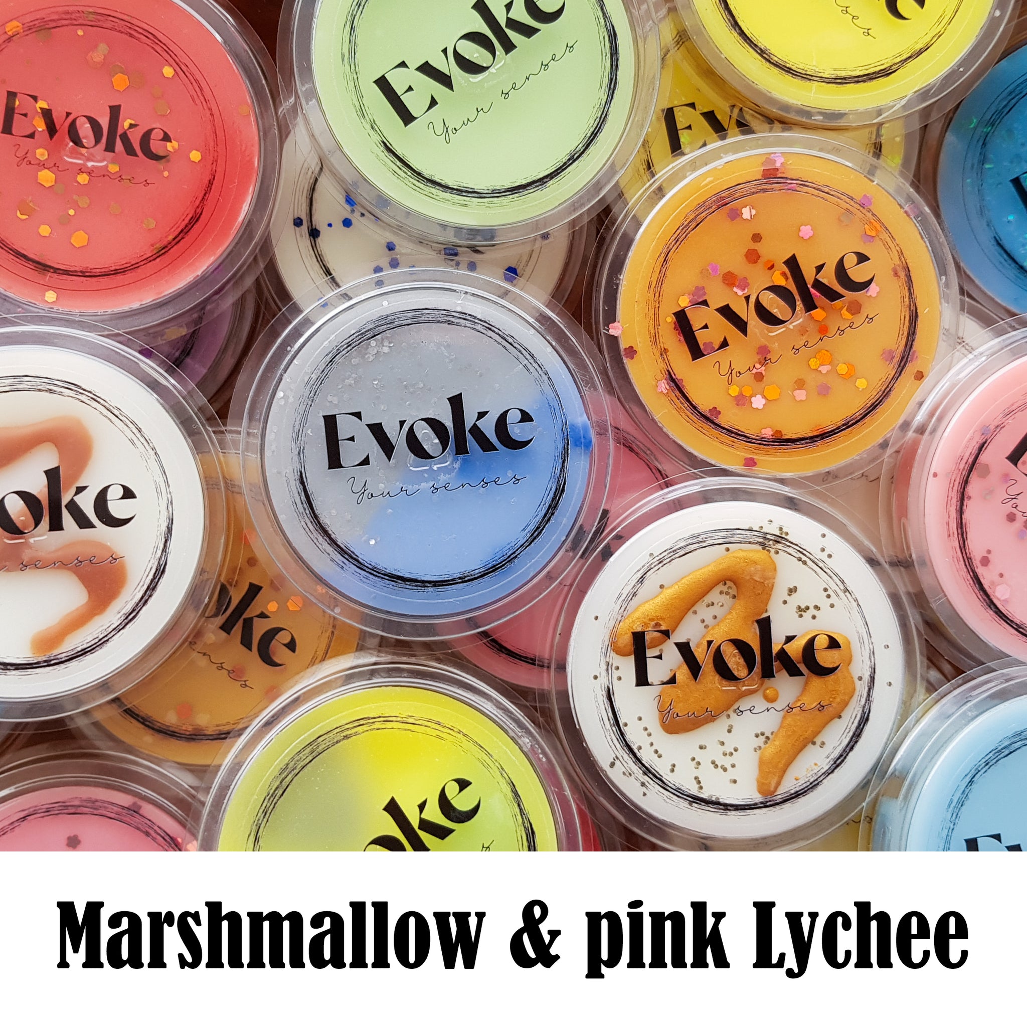 Marshmallow & pink Lychee